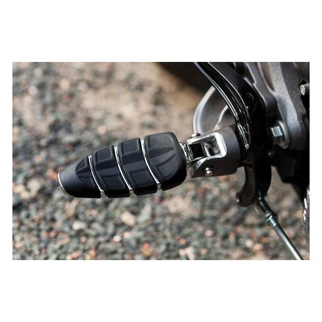 Kuryakyn Splined Peg Adapter Chrome – Front: Driver Peg Mounts: 2015–2020…