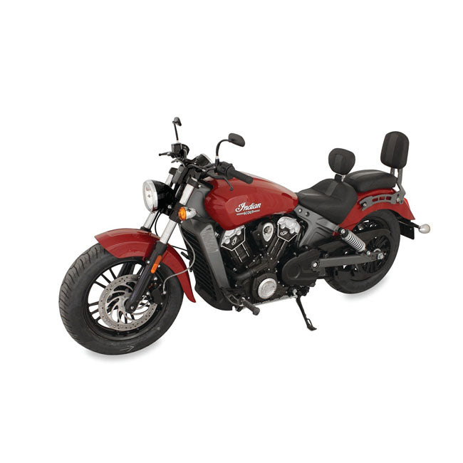 Mustang Standard Touring Solo Seat with Backrest – 2015–2022 Indian Scout; 2016–2022 Indian…