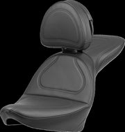 Saddlemen Explorer Seat w/ Driver Backrest for 1984-1999 Harley-Davidson Softail Motorcycles