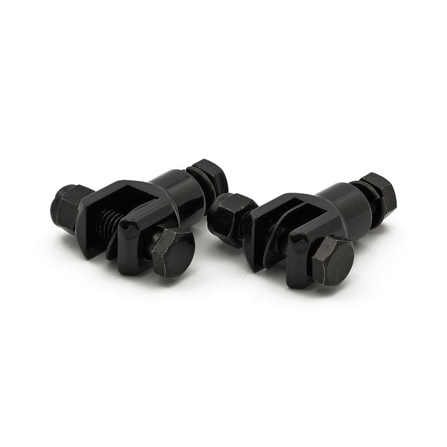 MCS Passenger Foot Peg Stud Assembly. 3/8", Black – Universal
