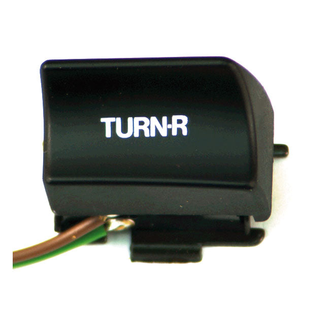 MCS Right Turn, Handlebar Switch. Black – 1982–1995 H-D