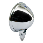 MCS 5-3/4" Bates Style Headlamp, Shell Only. Chrome – Universal