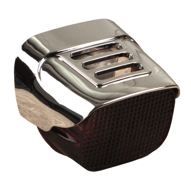 Kuryakyn Slotted Taillight Cover. Chrome – 1973–2025 H-D with Conventional Center…