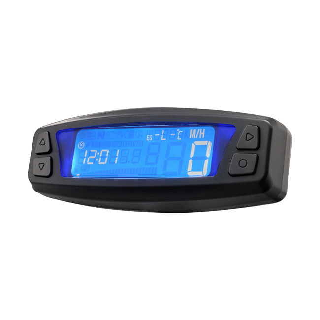 Daytona Asura, Multi-Function Speedo Computer. Black – Universal