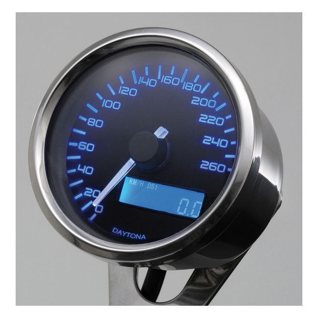 Daytona Velona 60mm Electronic Speedometer 260Km/H, SS