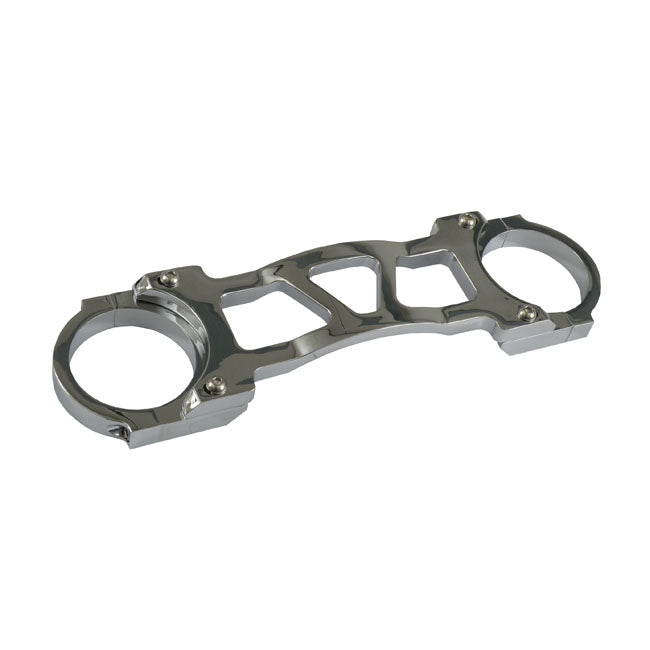 MCS Fork Brace, 41mm. Slotted. Chrome – 1984–2015 FX Softail; 1993–2005 FXDWG