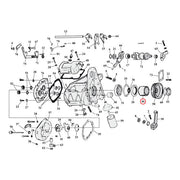 Jims Transmission Sprocket – 80-E84 FLT/Touring; FXR with Chain Drive