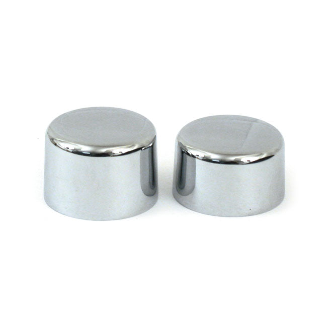 MCS Front Axle Nut Cap Kit. Chrome – 1972–1996 FL; FLT/Touring; FXWG…