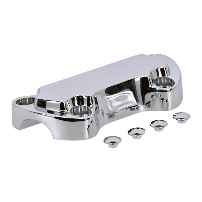 MCS Handlebar Top Clamp, without Skirt – Various 1973–2023 Big Twin; XL…
