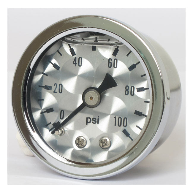 Marshall Oil Pressure Gauge, 0-100 PSI. Stainless Housing