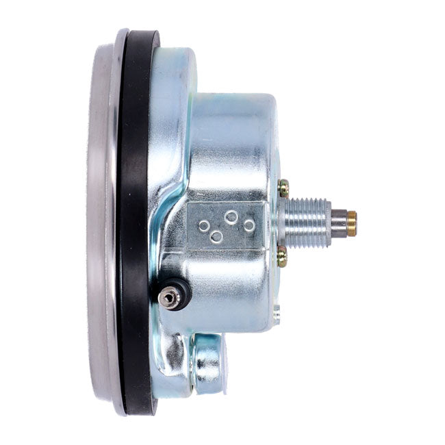 MCS FL Speedometer, ''41-45 Face'', Silver/Black. 1:1 Mph
