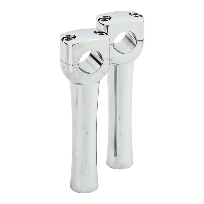 MCS Dighton 6" Domed Risers. Chrome