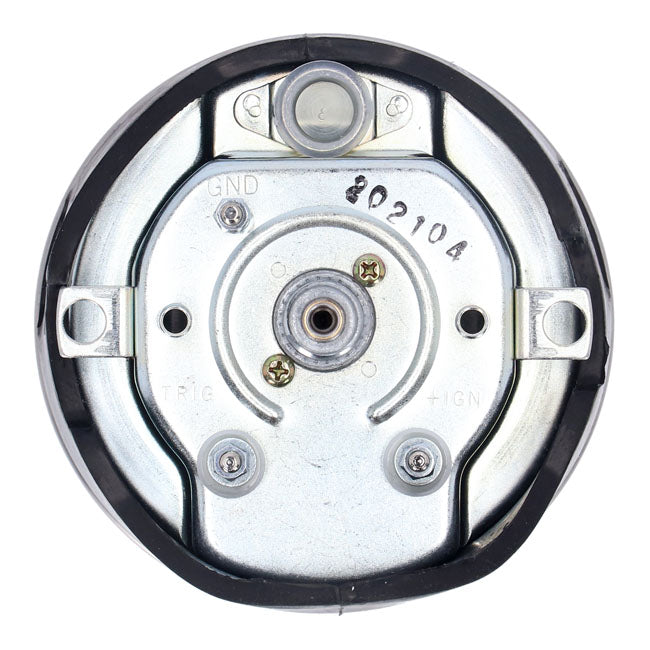 MCS FL Speedo/Tachometer, ''73-84 Face'', Black. 2:1 Kmh