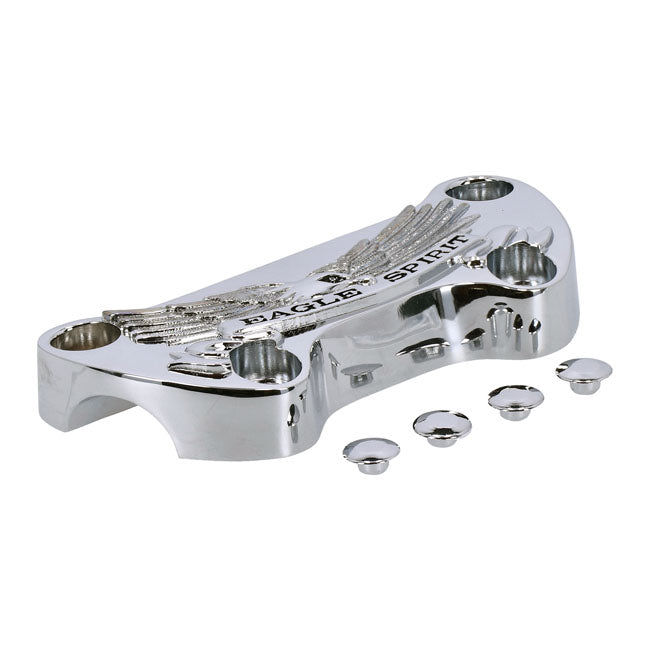 MCS Handlebar Top Clamp, without Skirt – Various 1973–2023 Big Twin; XL…