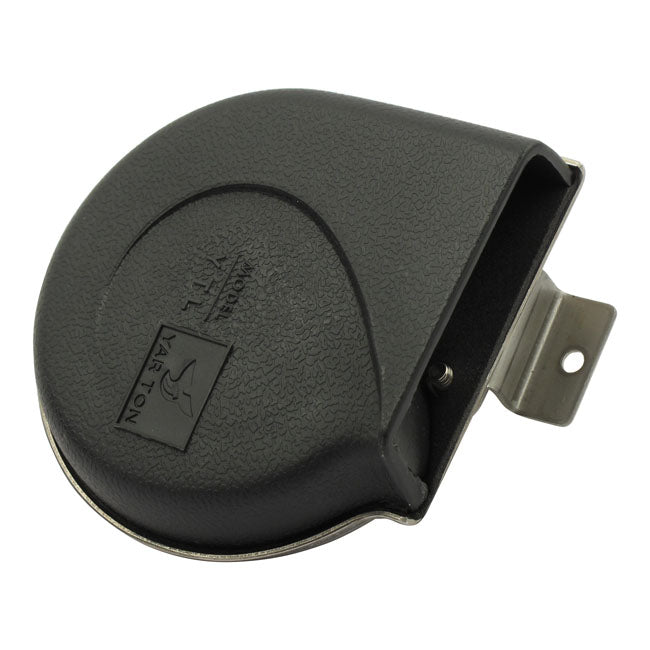 MCS Marine Horn, with ABS Snail Shell Cover. Black