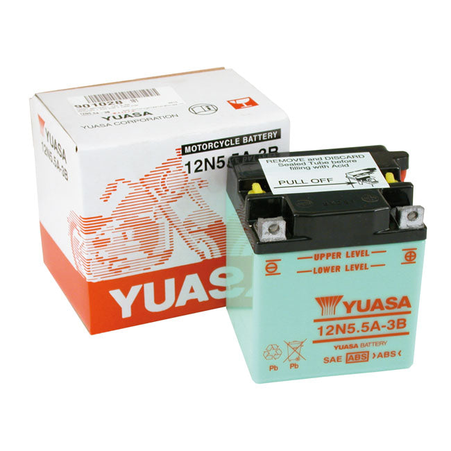 Yuasa 12v Lead-Acid Battery. 5.5ah – Universal Kickstart