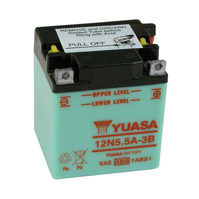 Yuasa 12v Lead-Acid Battery. 5.5ah – Universal Kickstart
