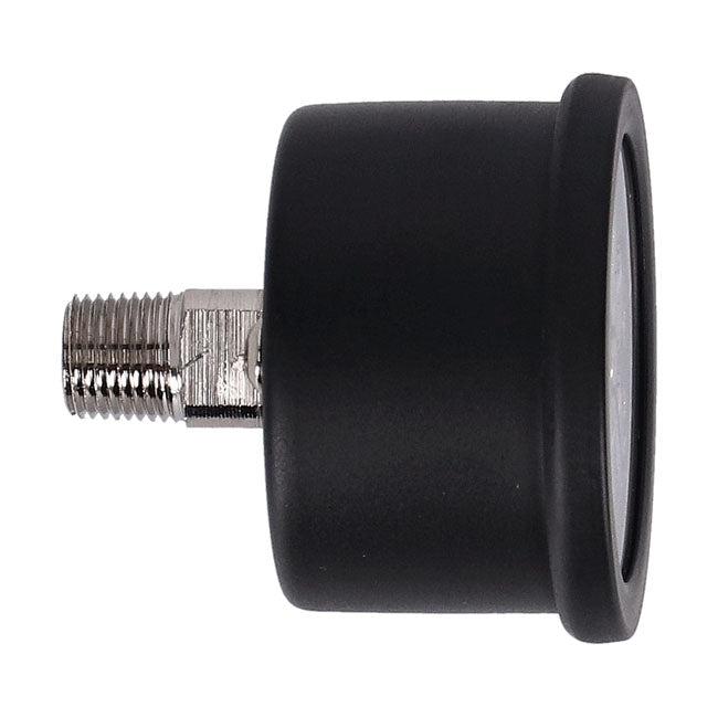 Marshall Oil Pressure Gauge, 0-60 PSI. Black Housing