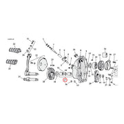 Jims Kickstart Shaft Bushing and O-ring Kit. +.005" OD – L1937–1986 4-Speed Big Twin with…