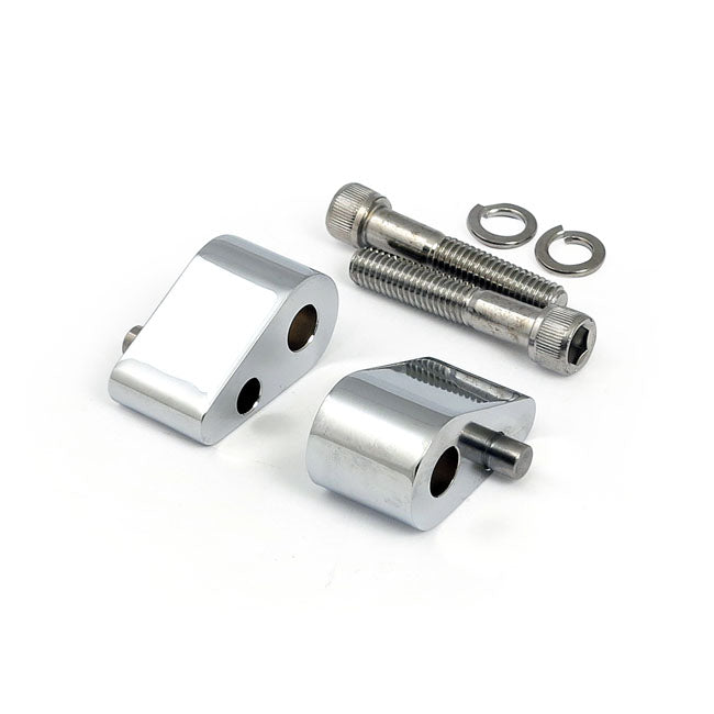 MCS Passenger Floorboard Extenders, 1" Offset – 1993–2009 FLT/Touring