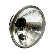MCS Headlamp Unit H4. Ribbed Lens. 5-1/2"