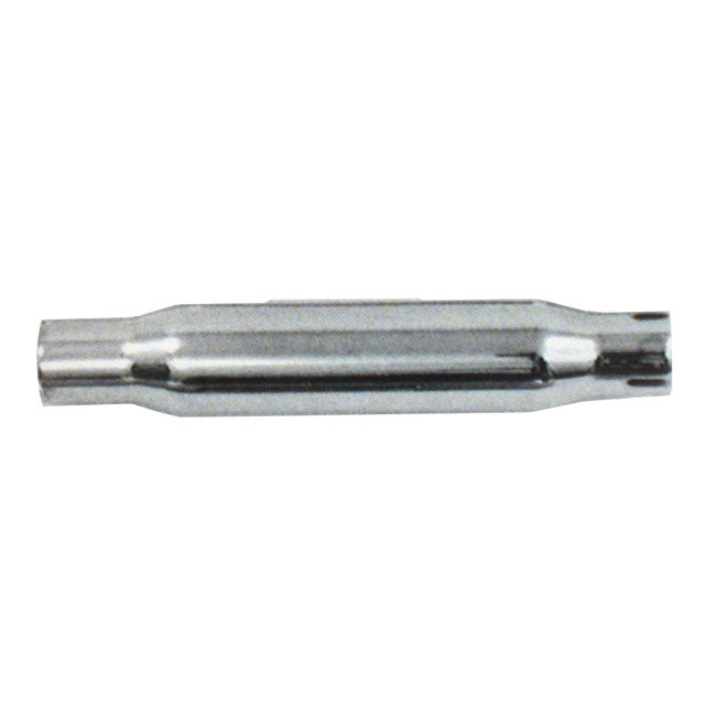 Paughco Shorty Straight Cut Universal Muffler. 16" Long