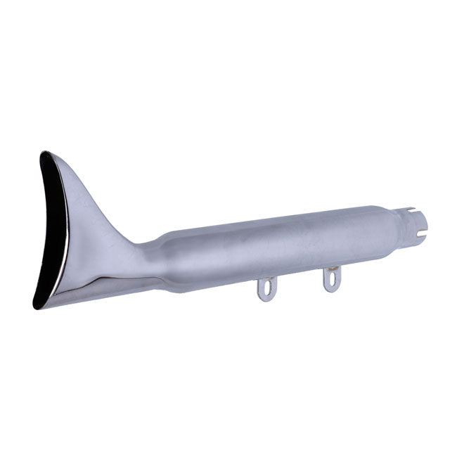 Paughco Replacement Muffler. Fishtail. Chrome – 1995–1999 FLSTF Fat Boy; 1993–1996 FLSTN…