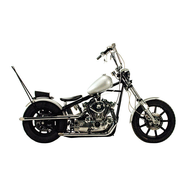 Paughco Shotgun Drags (40"). Chrome – 1957–1985 XL Sportster Rigid Frames Only