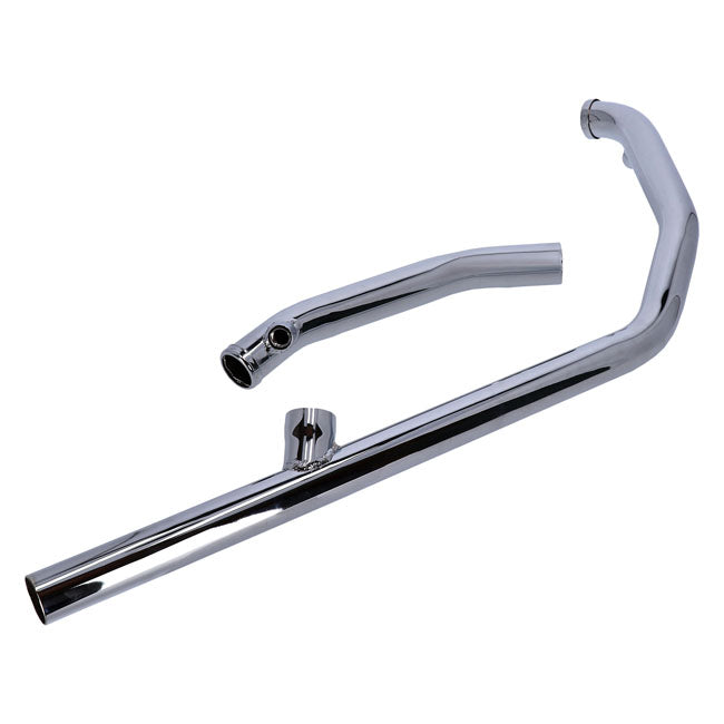 Paughco 2 Into 1 Head Pipes. Chrome – 2007–2008 FLT/Touring