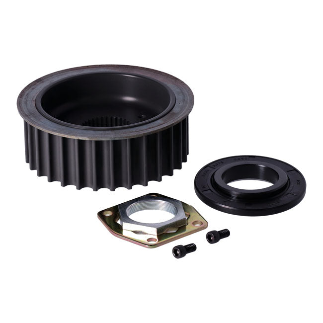 Belt Drives Ltd. Transmission Pulley, 30t – 1985–2006 Softail; FLT/Touring…