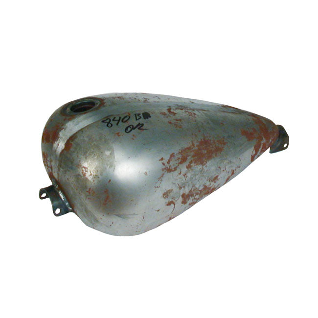Paughco, 3.4G Stretched Teardrop Gas Tank. Low Tunnel for Universal