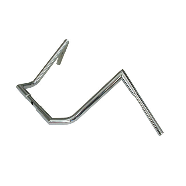 Paughco Flt 1 1/4 Inch Z-Bar Apehangers for 82-07 Flt / Touring Models (Excl. 08-20 Models With Electronic Throttle)