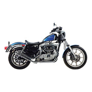 Paughco Upswept Drag Pipes. Gooseneck. Chrome – 1980–1985 XL Sportster
