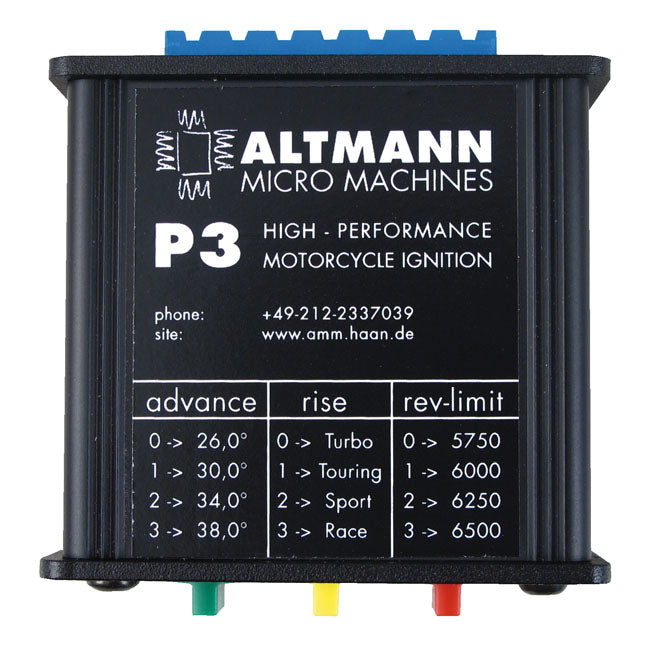 Altmann. AMM-P3 Ignition Module, Single Fire – All 1999–2017 Twin Cam; 2004–2022 XL…