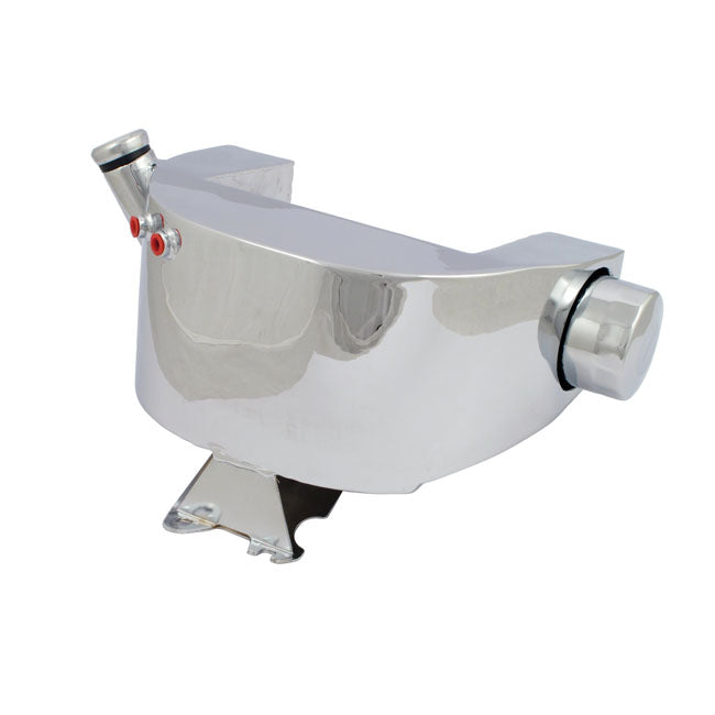 Oil Tank, Custom Style Horseshoe for Rigid And 58-64 Big Twin; Clears 79-86 4-Sp Transm.