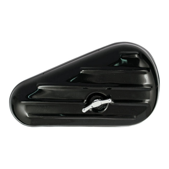 Paughco Early Style Tool Box Ribbed. Black