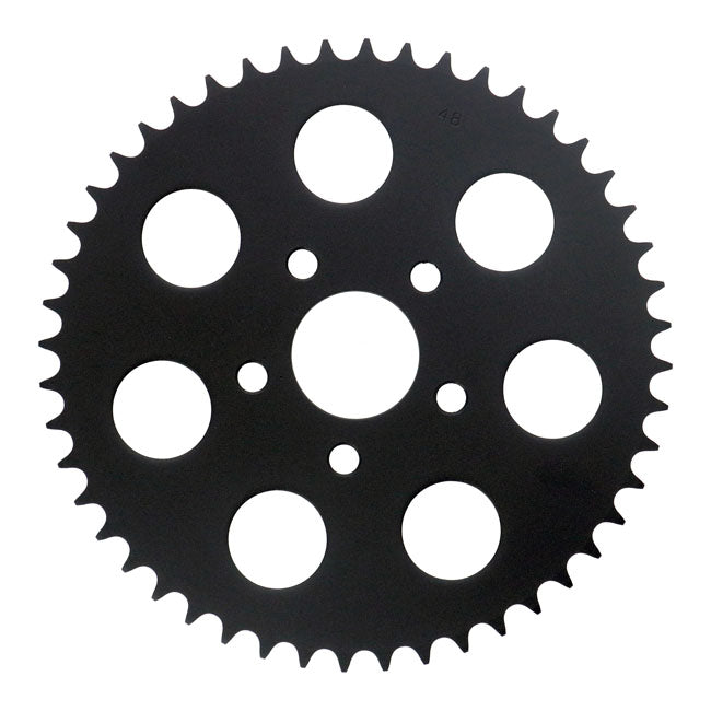 MCS Chain Conversion Rear Sprocket 48t. Black – 1986–1992 XL Sportster; 1992–1999 XL…