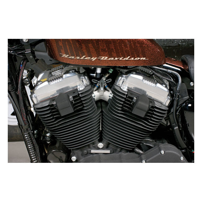 Accel Stealth Cop Super Coil Kit Short. Black – 2007–2022 XL Sportster in Custom…