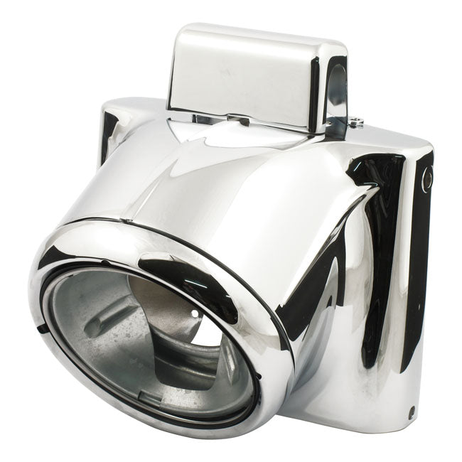 MCS 7" Headlamp Housing Kit. Chrome – 1986–2017 FLST/F/FB/FBS/C; 2006 FLST…