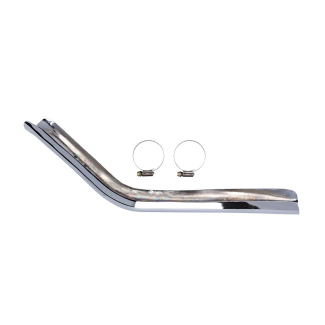 Paughco Heatshield Rear. Chrome