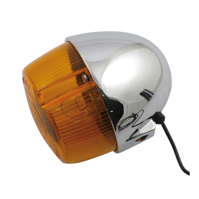 Chris Products 3" Bullet FX, XL Style Turn Signals. Chrome – 1977–1980 FX; XL Sportster; 1983–1985 XL