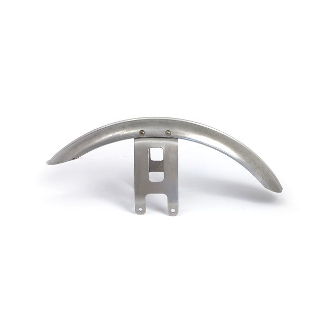 MCS 49-84 FL Custom Narrow Front Fender. Raw Steel, Ribbed – 1949–1984 FL; FLH with Narrow 19" or 21"…