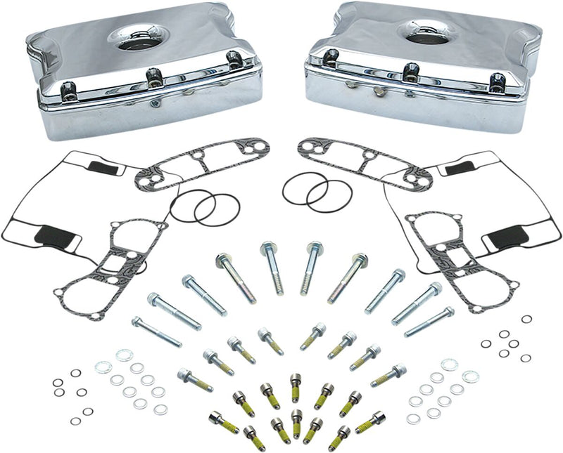 S&S Cycle Chrome Rocker Boxes Die-Cast Pair
