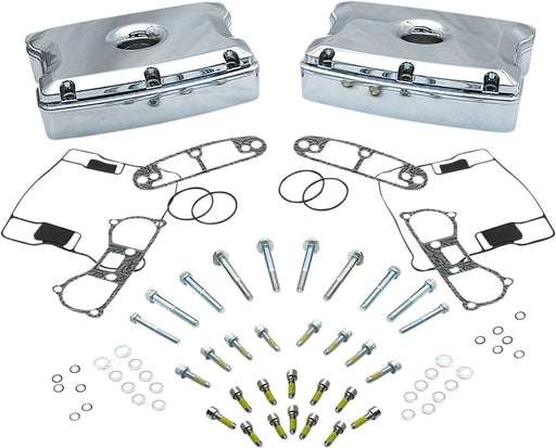 S&S Cycle Chrome Rocker Boxes Die-Cast Pair