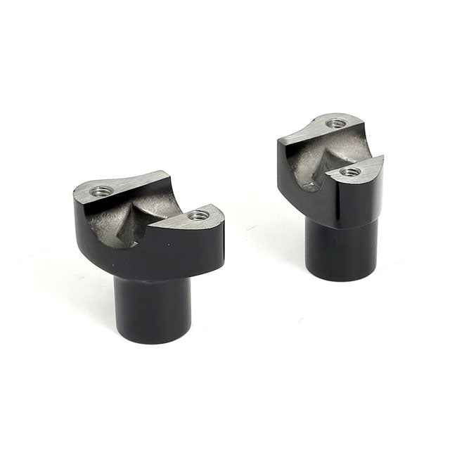 MCS OEM Type Style Risers, Non Threaded. 2" Rise. Black – OEM 56116-77a