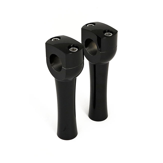 MCS Dighton 5" Domed Risers. Black