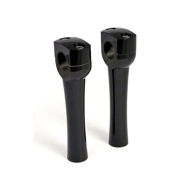 MCS Dighton 6" Domed Risers. Black