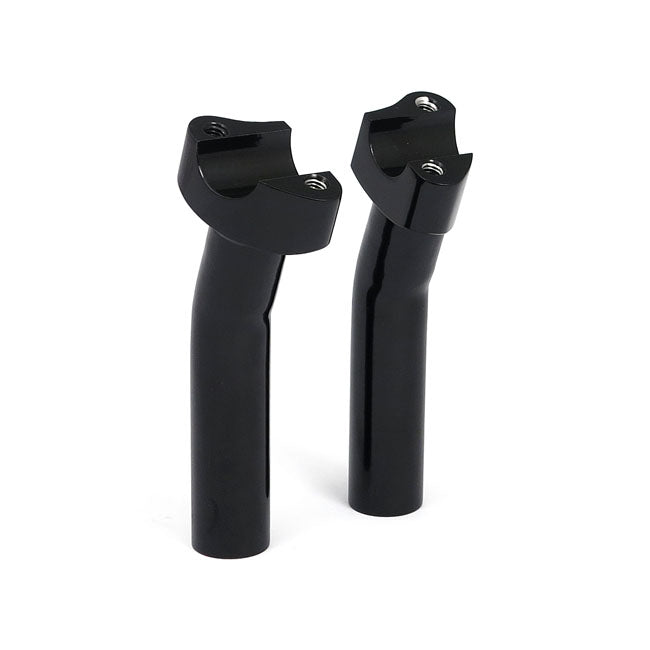 MCS Forged Aluminum Risers Pullback, 5-3/4" Rise. Black
