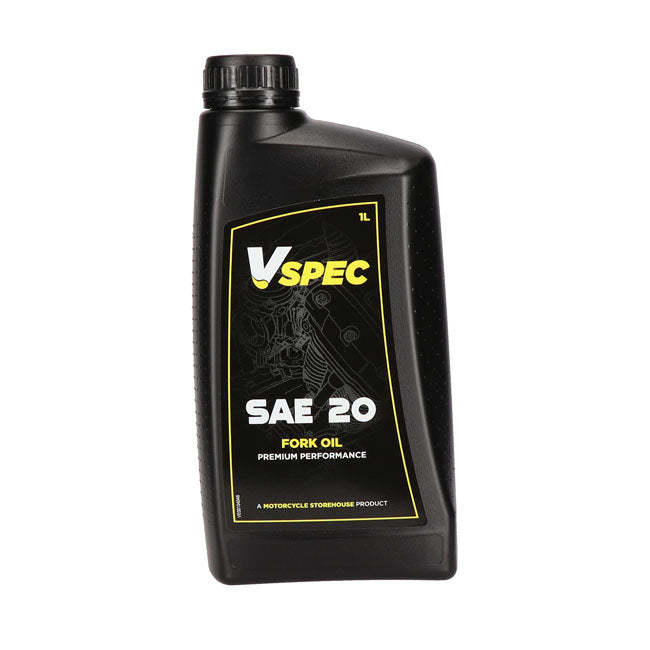 Vspec SAE 20W Fork Oil. 1 Liter – Most H-D Models