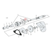 MCS Retaining Ring, Starter Shaft – 1965–1988 FL; FX; 1967–1980 XL Sportster